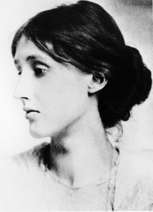 Virginia Woolf (1882-1941), English novelist, essayist and critic. Artist: Unknown