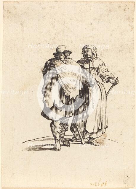Beggar Couple, 17th century. Creator: Unknown.