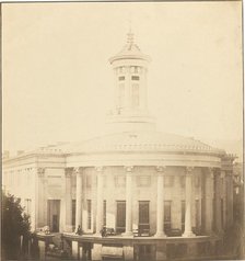 Merchants' Exchange, Philadelphia, August 16, 1849. Creator: W. & F. Langenheim.