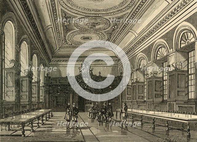 'Interior of Stationers' Hall, 1876', (1897). Creator: Unknown.