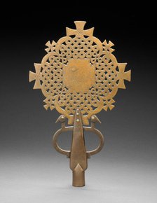 Cross, Ethiopia, Mid-/late 15th century. Creator: Unknown.
