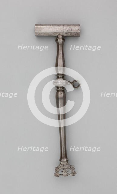 Wheellock Spanner, Germany, early 17th century. Creator: Unknown.