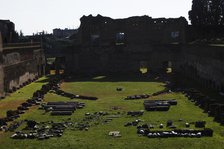 Stadium of Domitian, Imperial Palace, Palatine Hill, Rome, Italy, 51-96 AD (2009). Creator: LTL.