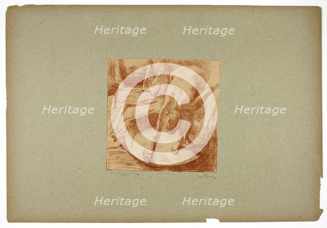 The Bath, 1889–90. Creator: Georges William Thornley.