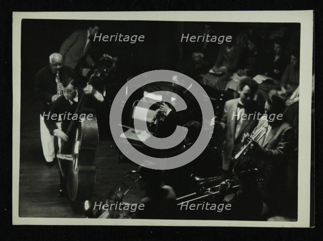 Jazz concert at Colston Hall, Bristol, 1956. Artist: Denis Williams