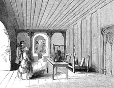 Luther's Bed-room, in the Citadel of Coburg, 1845. Creator: Unknown.