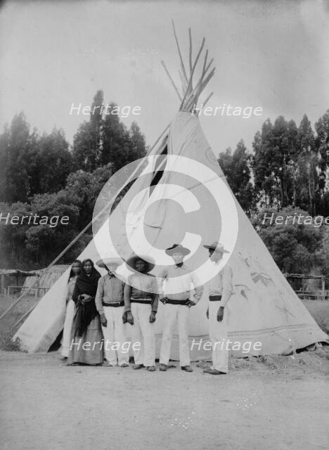 Yaqui Indians, between c1910 and c1915. Creator: Bain News Service.