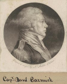 Anne-Louis de Tousard, 1798-1801. Creator: Charles Balthazar Julien Févret de Saint-Mémin.