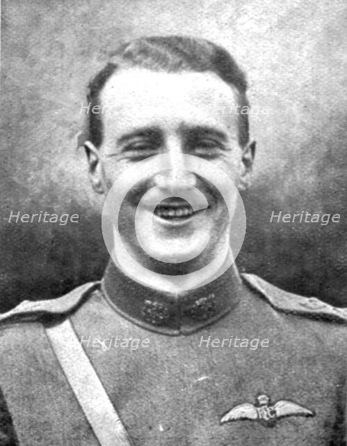 'La victoire de l'avion; Le lieutenant aviateur William Leefe Robinson', 1916. Creator: Unknown.
