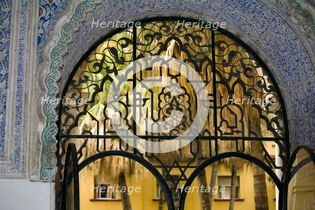 Interior, the Alcazar, Seville, Andalusia, Spain, 2007. Artist: Samuel Magal