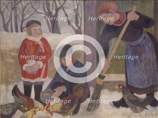 Winter, 1940. Artist: Orovida Camille Pissarro.