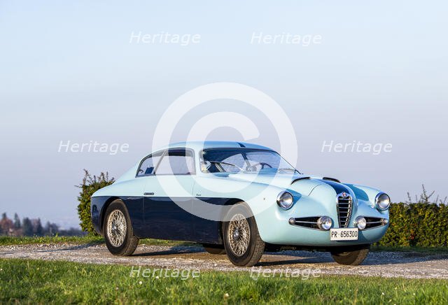 1955 Alfa Romeo 1900 SZ coupe Zagato. Creator: Unknown.