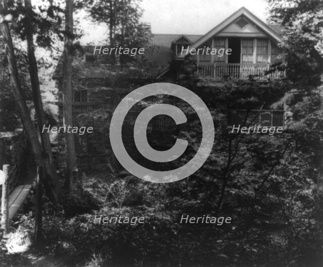 "Chelmsford," Elon Huntington Hooker house, Greenwich, Connecticut, c1914. Creator: Frances Benjamin Johnston.