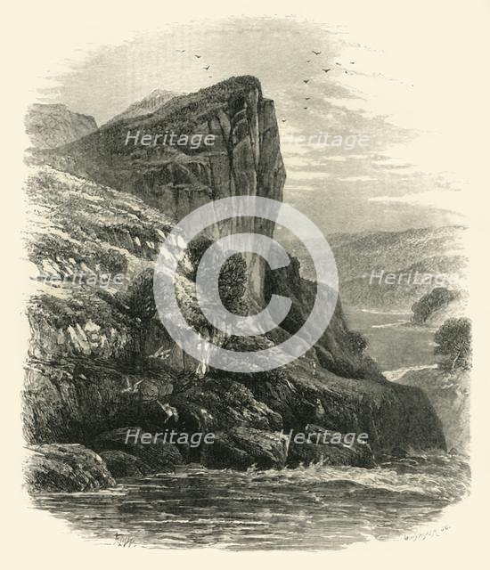 'Shepherd's Crag, on the Llugwy', c1870.
