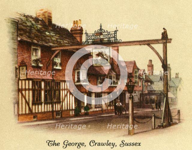 'The George, Crawley, Sussex', 1936.   Creator: Unknown.