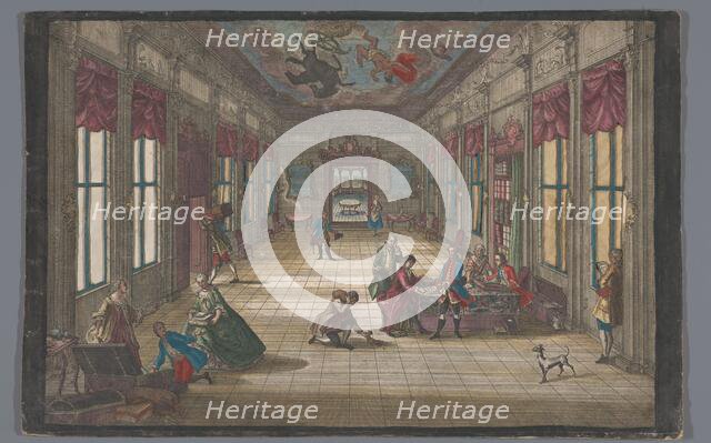 The prodigal son receives his inheritance, 1742-1801. Creator: Anon.