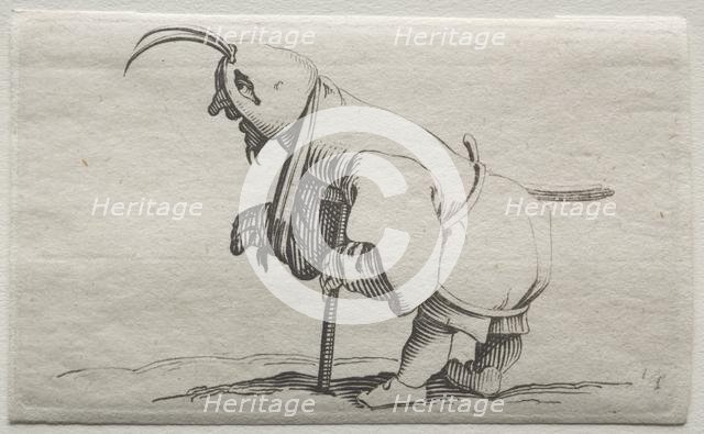 Cripple with a Hood. Creator: Jacques Callot (French, 1592-1635).