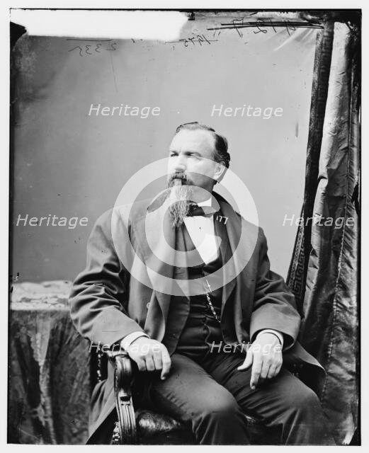 Samuel Augustus Merritt, between 1860 and 1875. Creator: Unknown.