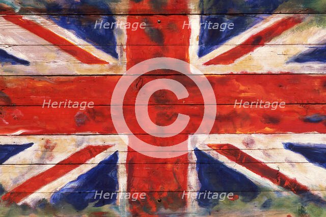 Union Jack, Falklands War, 1982. Creator: Luis Rosendo.