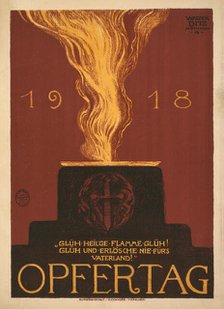 1918 Opfertag (Day of sacrifice), 1918. Creator: Ditz, Walter (1888-1925).