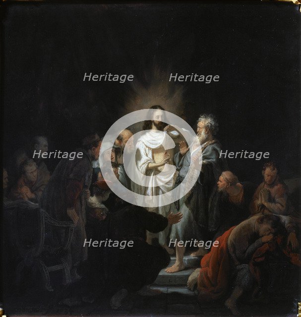 'The Incredulity of Saint Thomas', 1634.  Artist: Rembrandt Harmensz van Rijn    
