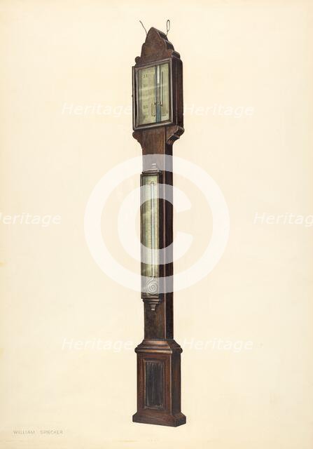 Barometer, c. 1937. Creator: William Spiecker.