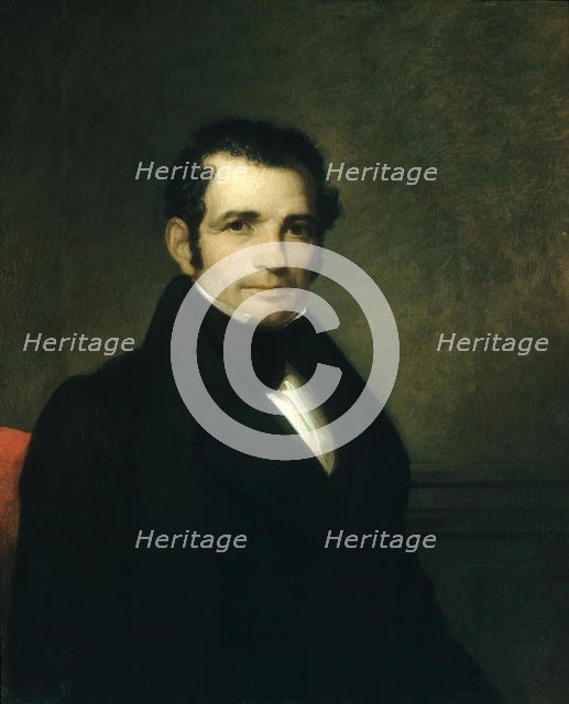 Luman Reed, 1835. Creator: Asher Brown Durand.