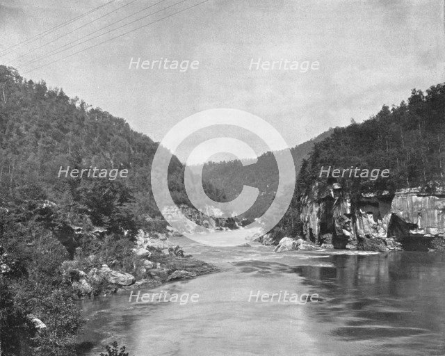 Dragon Gorge, New River, West Virginia, USA, c1900. Creator: Unknown.