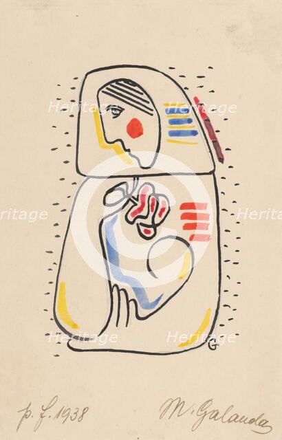 Mother, 1937. Creator: Mikulas Galanda.