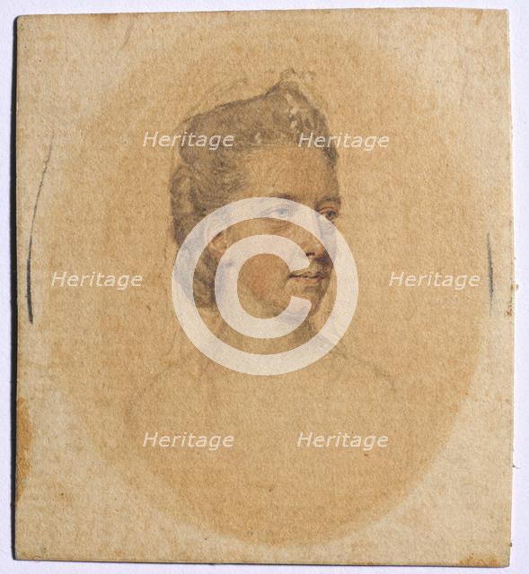 Portrait of a Woman, c. 1775. Creator: John I Smart (British, 1741-1811).