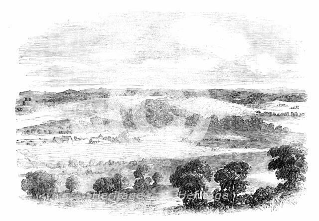 Kraal of Chaka, the Zulu Chief, 1857. Creator: Unknown.