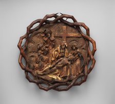 The Crown of Thorns with the Lamentation or Pietà, French or South Netherlandish, 16th century. Creator: Unknown.