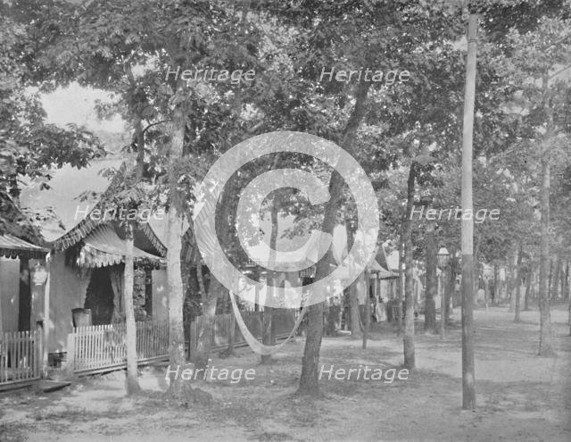 'Avenue of Tents, Ocean Grove, New Jersey', c1897. Creator: Unknown.