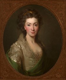 Portrait of Princess Izabela Czartoryska (1746-1835), née Flemming, 1774. Creator: Roslin, Alexander (1718-1793).