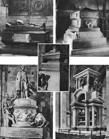'Britain's glorious dead honoured by tomb and monument in St Paul's Cathedral', 1926-1927. Artist: Unknown