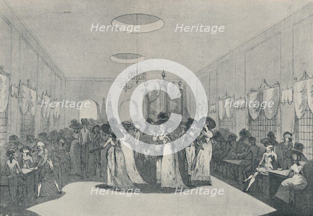 'At 'The Dog and Duck', 1789', (1920). Artist: Unknown.