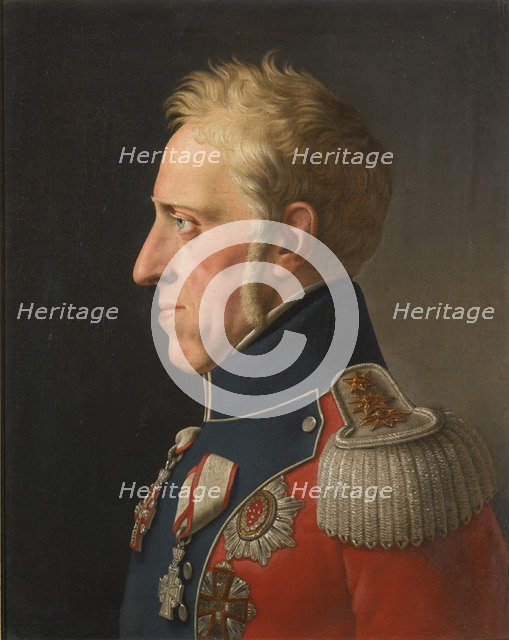 Portrait of Frederick VI of Denmark (1768-1839), 1820.