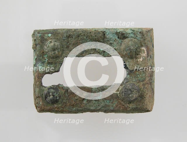 Rectangular Plaque, Frankish, 500-700. Creator: Unknown.