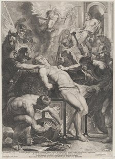The Martyrdom of St Lawrence, ca. 1640-70. Creator: Attributed to Cornelis Meyssens.