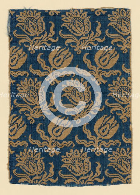 Fragment, Italy, 1650/1700. Creator: Unknown.