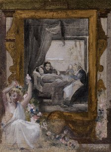 Esquisse pour la salle des mariages de la mairie du 19ème arrondissement : Le Printemps, 1880. Creator: Paul Albert Besnard.