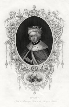 Edward V, King of England, 1860. Artist: Unknown
