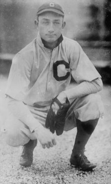Ward McDowell, outfield prospect for Cleveland AL (baseball), 1913. Creator: Bain News Service.