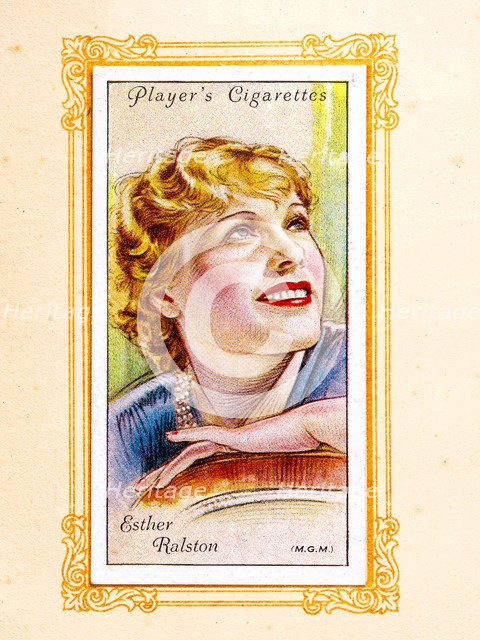 Esther Ralston, 1934. Artist: Unknown.