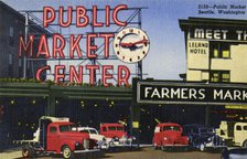 Pike Place Market, Seattle, Washington, USA, 1952. Artist: Unknown