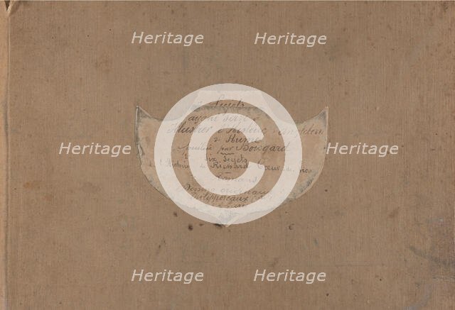 Album of 107 preparatory drawings to illustrate David Hume's "History of England", ca. 1853. Creator: Felix Henri Emmanuel Philippoteaux.