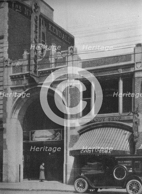 Main entrance, the St George Theatre, Framingham, Massachusetts, 1925. Artist: Unknown.