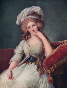 Louise Marie Adelaide de Bourbon-Penthievre, Duchess of Orleans, (1753–1821). French aristocrat. Artist: Unknown.