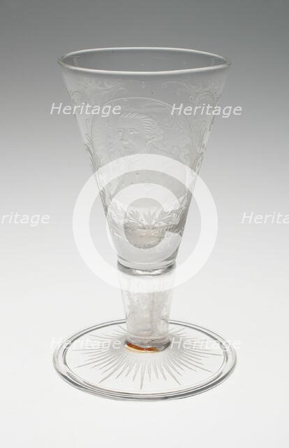 Wine Glass, Germany, Mid 18th century. Creator: Unknown.
