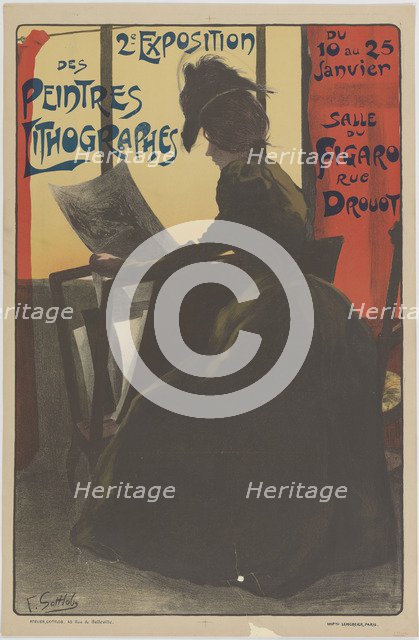 Deuxième Exposition des peintres lithographes, 1899.